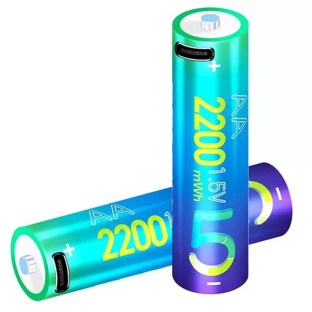 AAA/AA 유형-C 시리즈 리튬 배터리