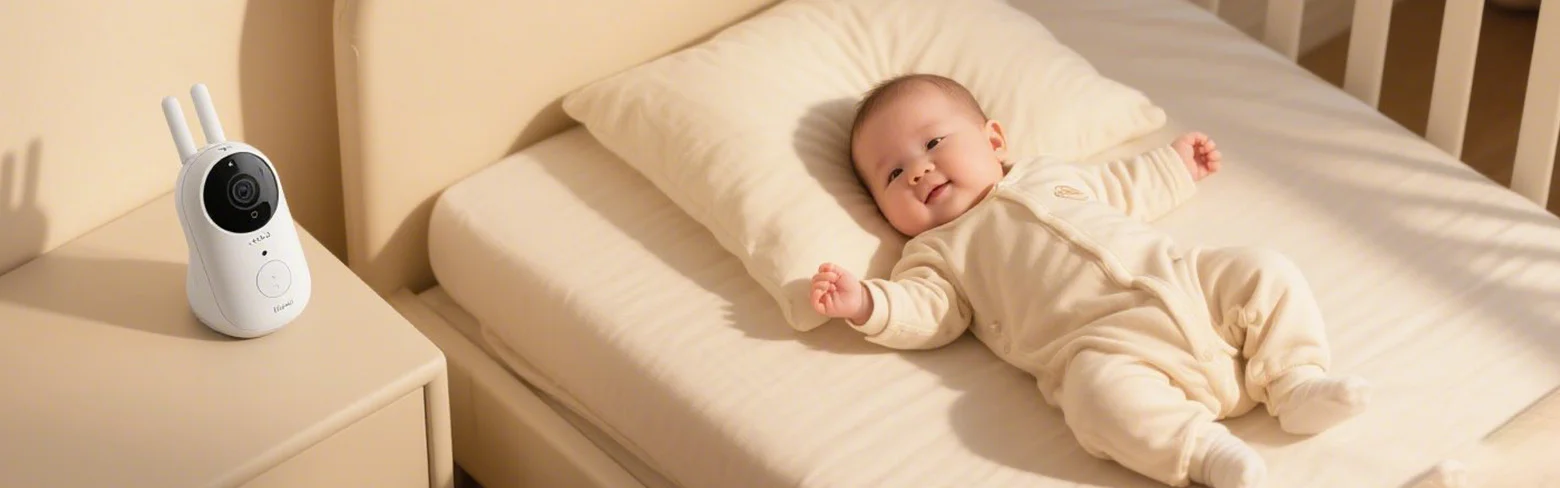 아기 모니터에 배터리 응용