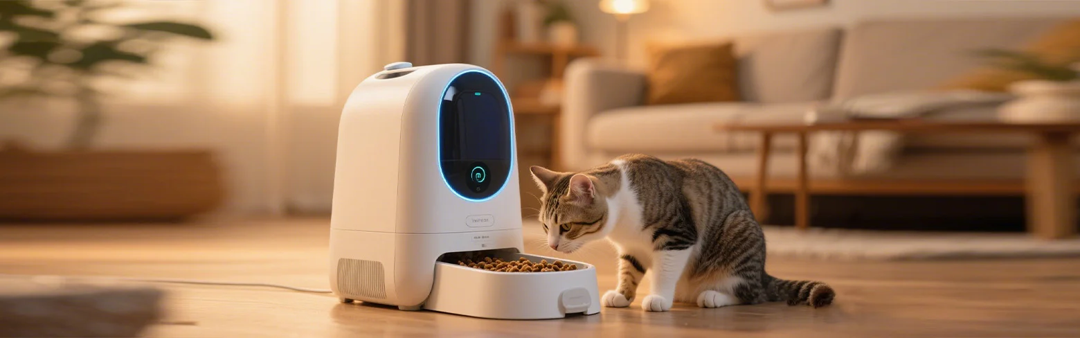 애완 동물 피더 용 배터리 기능