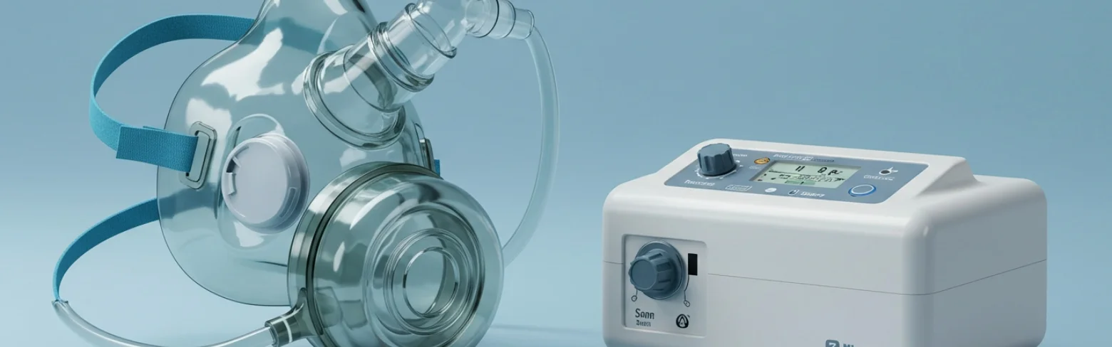 호흡기/산소 발생기의 배터리 기능